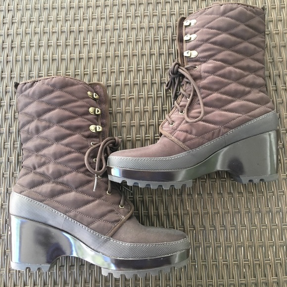 rockport lace up boots